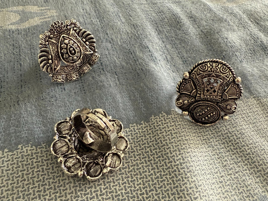 Shahi Rajwada Ring - (3 Pieces)