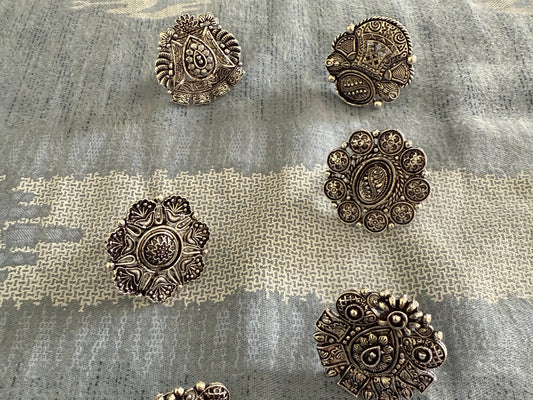 Shahi Rajwada Ring - (3 Pieces)